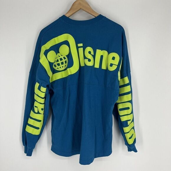 Spirit Jersey Walt Disney World T Shirt Size Medium Teal Green Mickey Mouse Tee - Picture 5 of 9